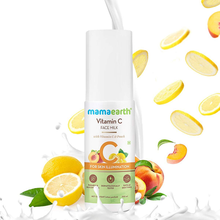 Mamaearth BT VITAMIN C FACE MILK 100ML