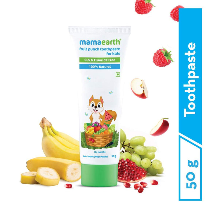 Mamaearth BB Fruit Punch Toothpaste 50g