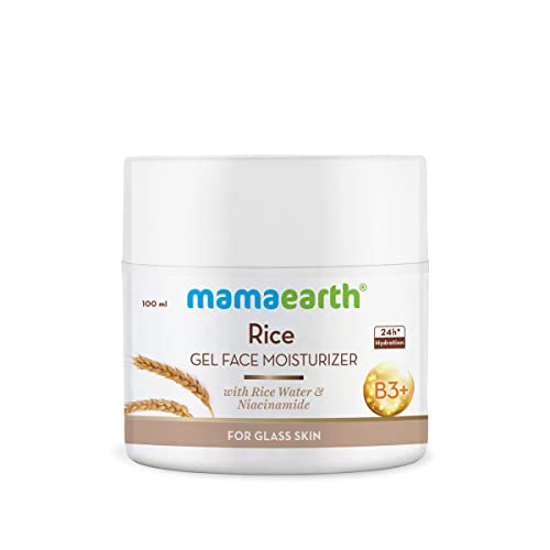 Mamaearth Rice Gel Face Moisturizer With Rice Water & Niacinamide for Glass Skin - 100 ml