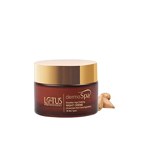 Lotus Professional DermoSpa Brazilian Age Defying Night Cream, Shea Butter, Preservative Free, Natural, 50 g