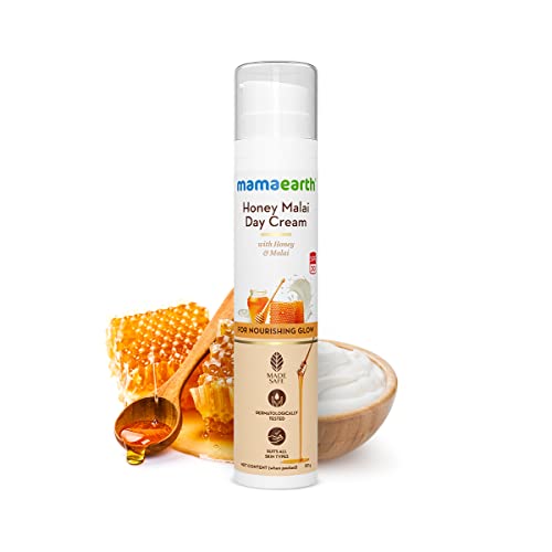 Mamaearth Honey Malai Day Cream SPF 30 with Honey & Malai for Nourishing Glow - 50 g