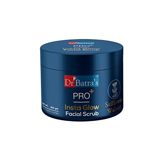 Dr Batra's PRO+ Insta Glow Niacinamide Facial Scrub, Contains Echinacea 250 gms