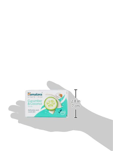 Himalaya Cucumber & Coconut Soap 125G (Po8),(Pack Of 1)