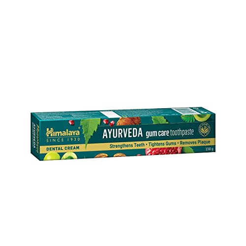 Himlaya Ayurveda Gum Care Toothpaste, 150G | Reduces Gum Bleeding | Fights Bad Breath | With 13 Ayurvedic Herbs For Healthy Gums