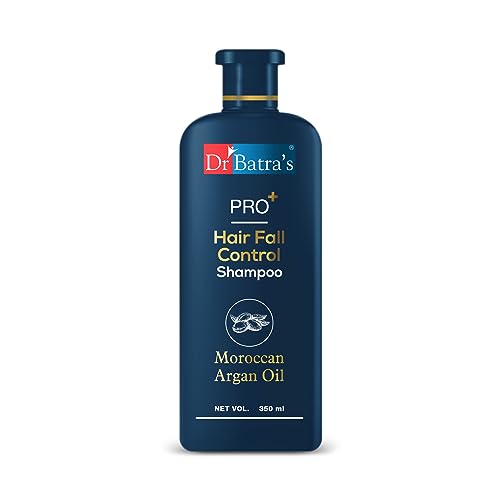 Dr Batra's® PRO+ Hair Fall Control Shampoo | Sulphate Free Shampoo | Moroccan Argan Oil Shampoo for Men & Women (Pack of 1)