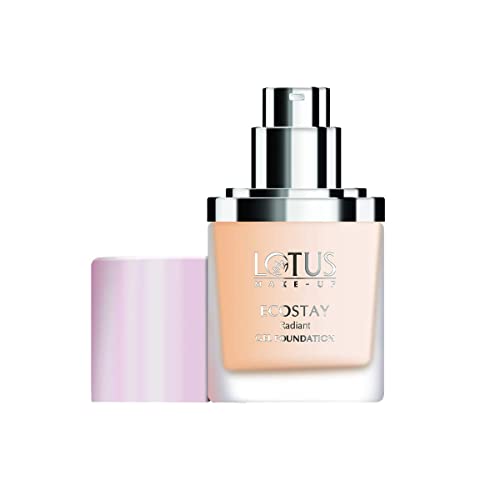 Lotus Makeup Ecostay Radiant Gel Foundation, Vanilla, 30 ml