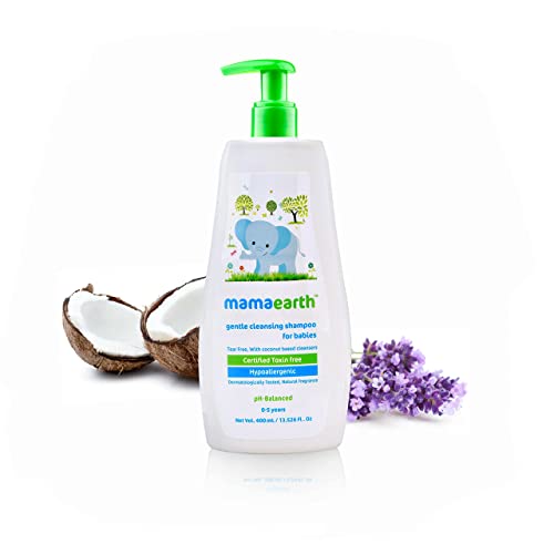 Mamaearth Gentle Cleansing Natural Baby Shampoo (400 ml)