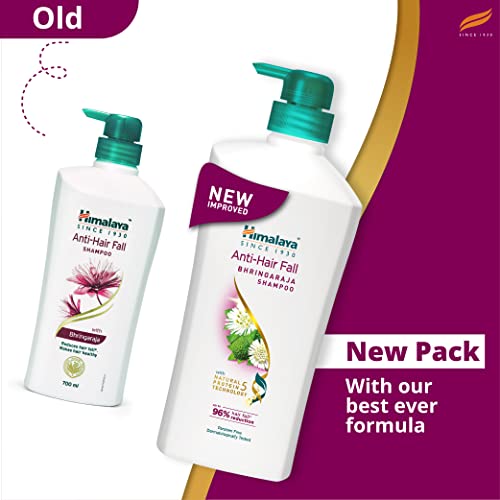 Himalaya Anti-Hair Fall Bhringaraja Shampoo, Reduces Hair Fall, Makes Hair Healthy, With Bhringaraja & Palasha,for men and women, 1000ml