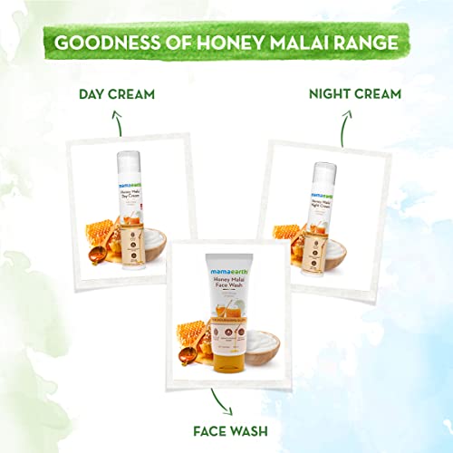 Mamaearth Honey Malai Day Cream SPF 30 with Honey & Malai for Nourishing Glow - 50 g