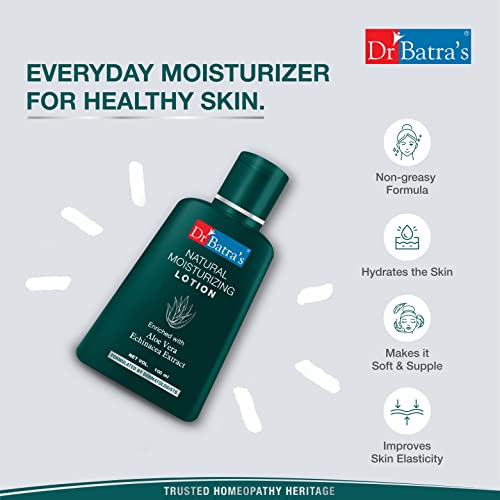 Dr Batra's Natural Moisturizing Lotion Enriched With Echinacea Aloe Vera - 100 ml