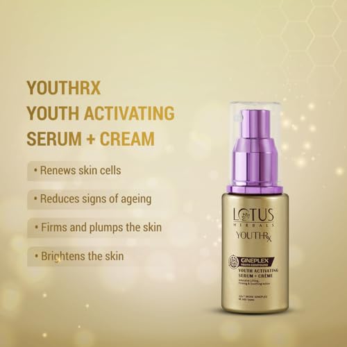 Lotus Herbals YouthRx Youth Activating Serum + Creme, 30ml