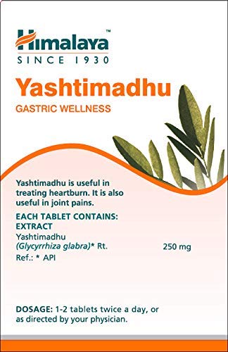 Himalaya Wellness Pure Herbs Yashtimadhu Gastric Wellness - Pack of 60 Tablet