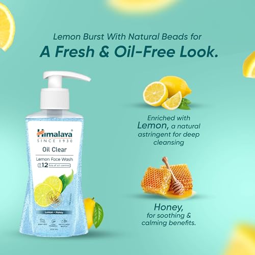 Himalaya Oil Clear Lemon Face Wash, 200ml