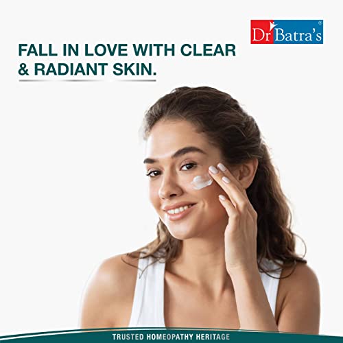 Dr Batra's Skin Clear Cream, Enriched with Berberies Aquifolium and Echinacea, Formulated with naturals, SLS & Paraben free, Cream for smooth & supple skin (100g)