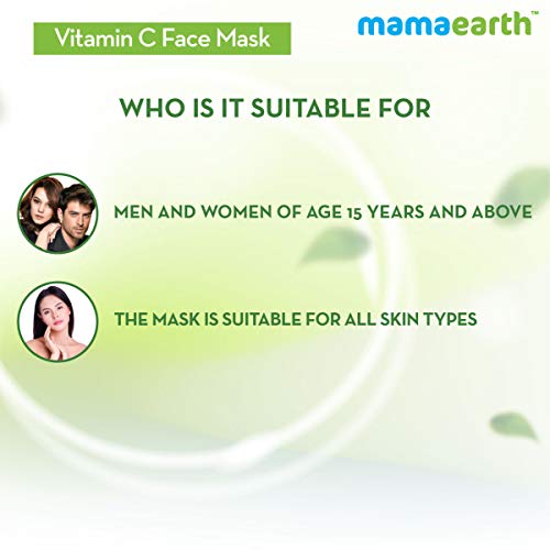 Mamaearth Vitamin C Face Mask With Vitamin C & Kaolin Clay for Skin Illumination - 100 g