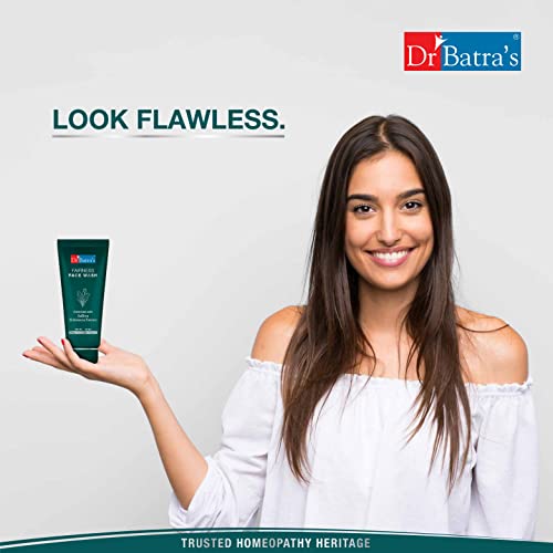 Dr. Batra's Fairness Face Wash, Enriched with Echinacea Extract, Saffron, Face Wash for natural glow and skin rejuvenation, Reduces UV damage, Face Wash for healthy skin (100g)