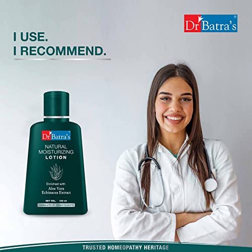 Dr Batra's Natural Moisturizing Lotion Enriched With Echinacea Aloe Vera - 100 ml