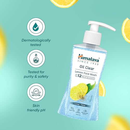 Himalaya Oil Clear Lemon Face Wash, 200ml