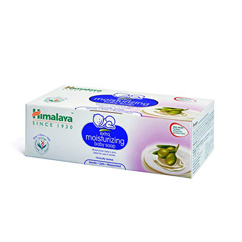 Himalaya Extra Moisturizing Baby Soap Pack of 6 x 125g