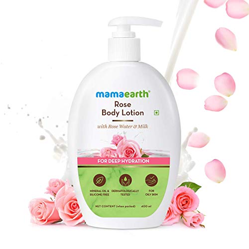 Mamaearth Rose Body Lotion - Pack of 2 (400 ml * 2)