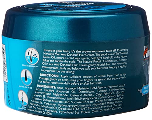 Himalaya Men Anti-Dandruff Hair Cream | 100g | (Pack of 3)