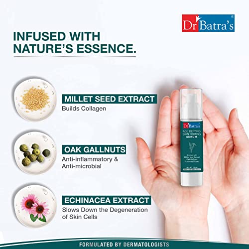 Dr Batra's Age Defying Skin firming Serum Enriched with Echinacea,No Silicones, No Parabens - 50 ml