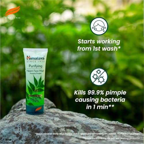 Himalaya Herbals Purifying Neem Face Wash, 150ml