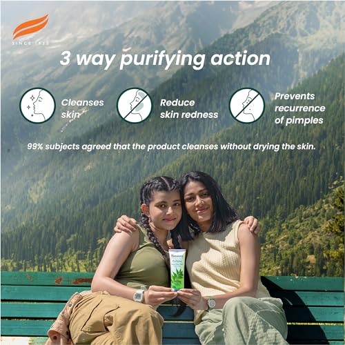 Himalaya Herbals Purifying Neem Face Wash, 200ml (Pack of 2)