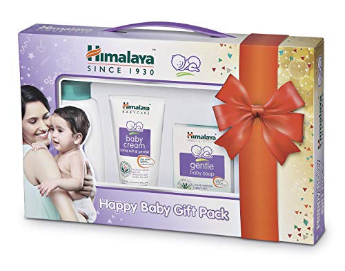 Himalaya Happy Baby Gift Pack|Pack of 5 in 1|Mini Window|Essentail Baby Care Product Gift Pack| No 1 Doctor Presctibed Brand