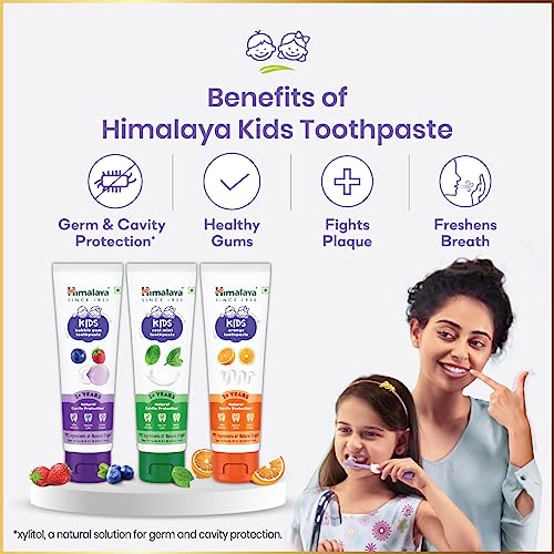 Himalaya Kids Orange Toothpaste 80 Gm