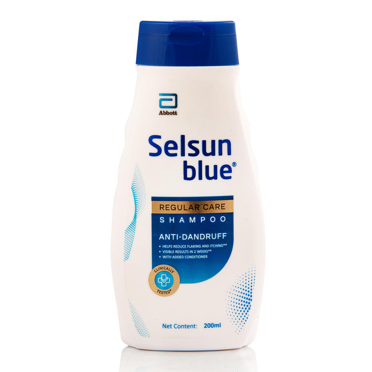 Selsun Blue Regular Care Shampoo, 200 ml, Helps Control Dandruff