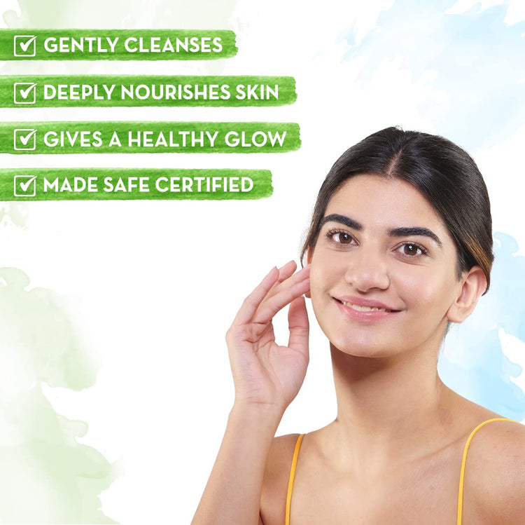 Mamaearth Honey Malai Face Wash with Honey & Malai For Nourishing Glow 100 ml | For all skin types, Best Suits Dry Skin, Combination Skin, Non Drying Gentle Cleanser, No Parabens, No Sulphates