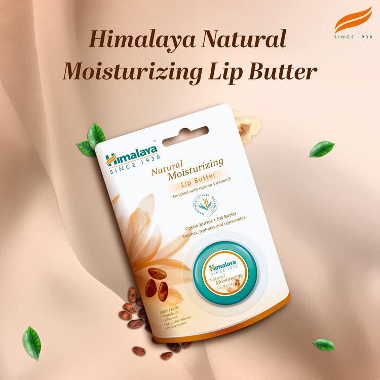 Himalaya Herbals Natural Moisturizing Lip Butter, 10gm