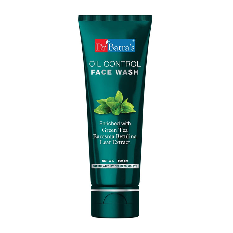 Dr Batra's Oil Control Face Wash Sulphate, Silicone & Soap Free (100g)