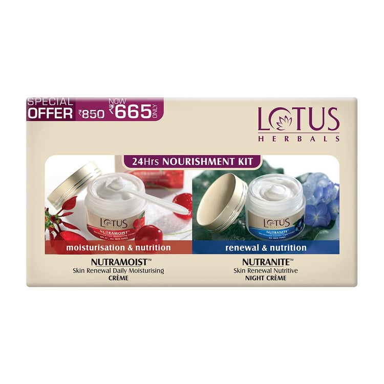 Lotus Herbals 24 Hours Nourishment kit