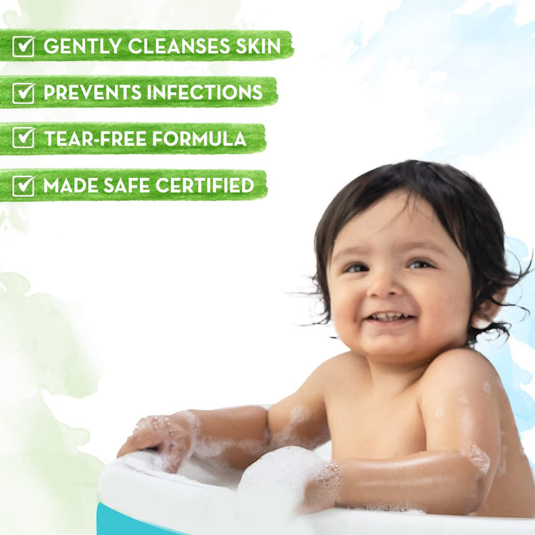 Mamaearth Coco Soft Body Wash For Babies - 400 ml | Infused with Coconut Milk & Turmeric | Tear Free Cleanser, Gently Cleanses Skin & Prevents Infections