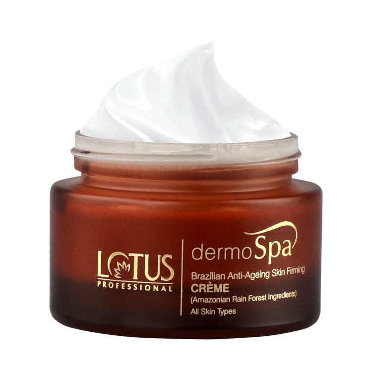 Lotus Professional Dermo Spa Brazilian Anti Ageing Skin Firming Creme with SPF20, Natural, 50 g