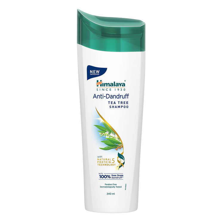 Himalaya Anti-Dandruff Shampoo | Removes up to 100% Dandruff | Soothes the Scalp & Nourishes Hair | With the goodness of Tea Tree Oil & Aloe Vera | For Women & Men | 400ml