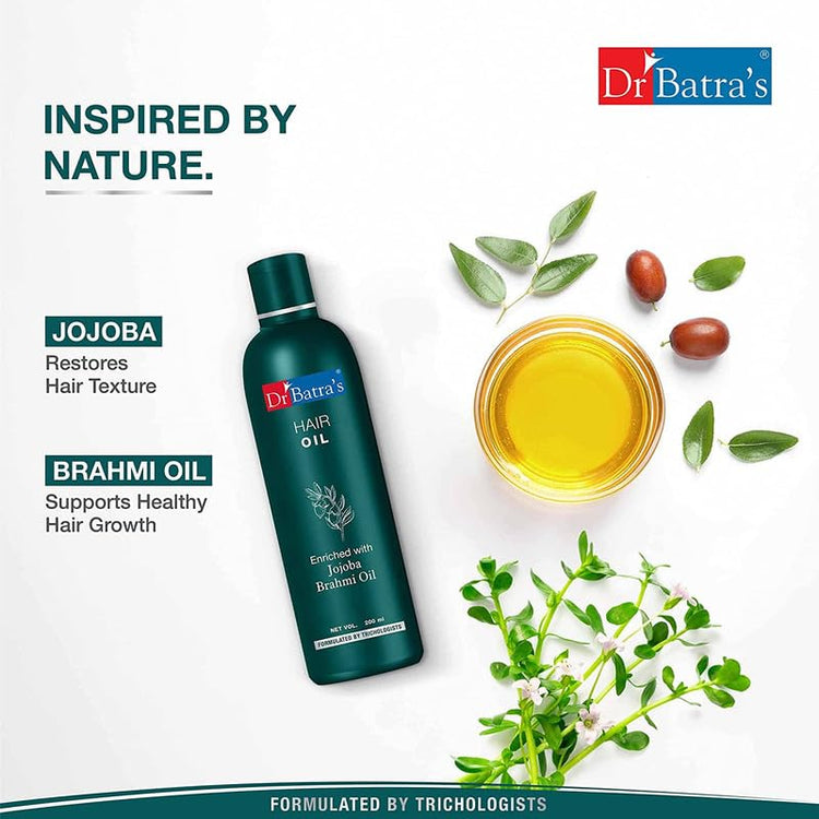 Dr. Batra's Enriched with Jojoba Hair Oil, 200ml