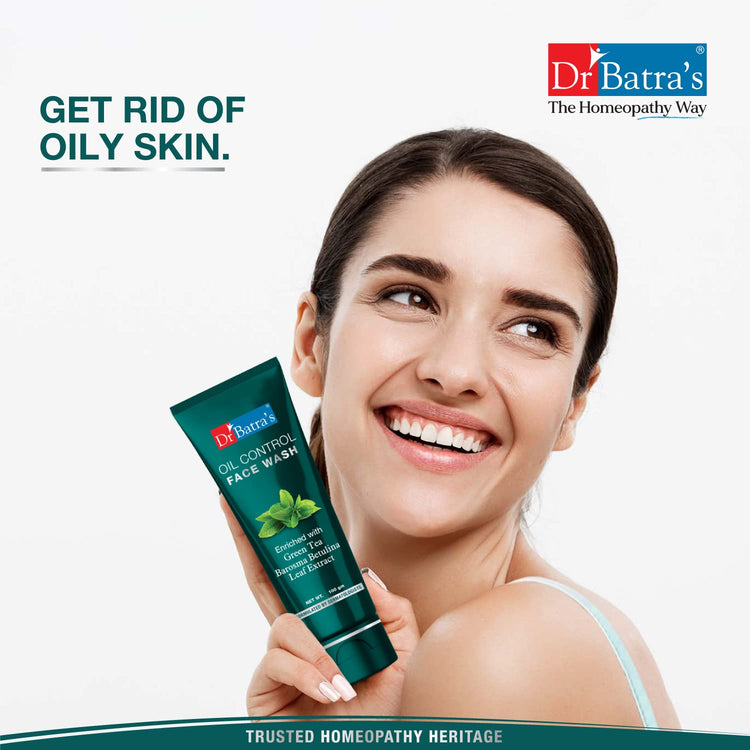 Dr Batra's Oil Control Face Wash Sulphate, Silicone & Soap Free (100g)