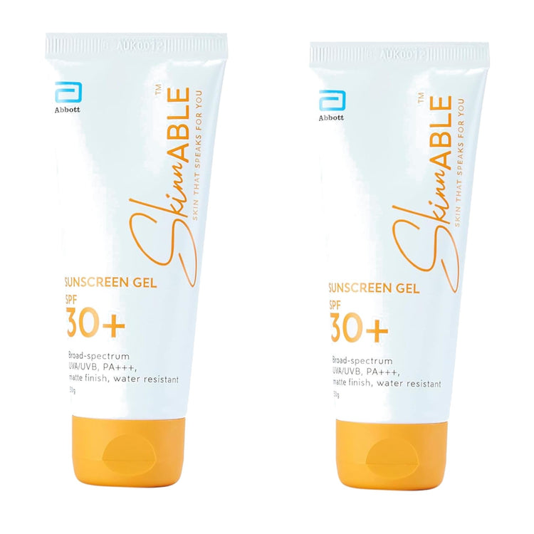 Skinnable Sunscreen Spf 30+,50gm Pack of 2 (100gm)