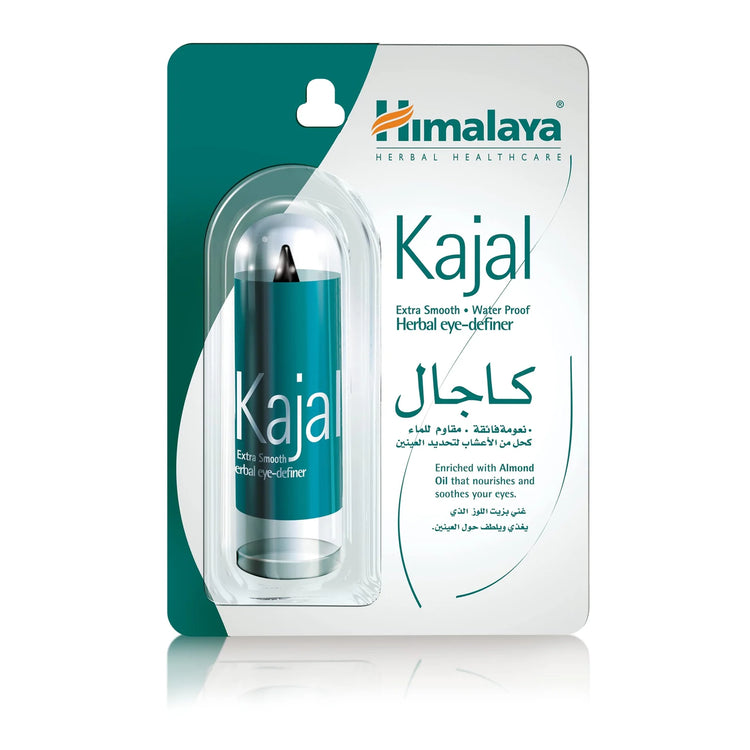 Himalaya SINCE 1930 Herbals Opaque Kajal Pencil, Black, 2.7G (Packaging May Vary)