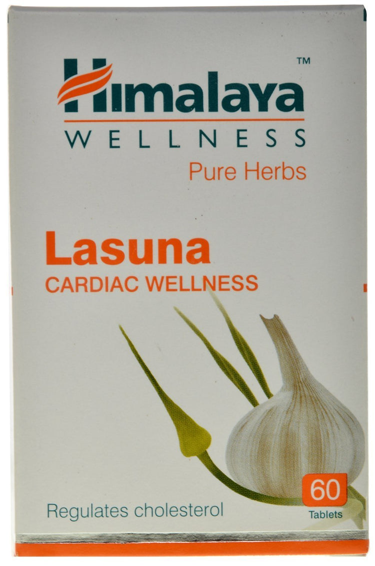 Himalaya Wellness Pure Herbs Lasuna Cardiac Wellness Tablets - 60 Tablets