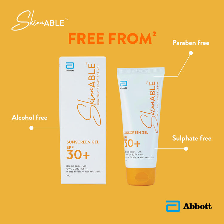 Skinnable Sunscreen Spf 30+,50gm Pack of 2 (100gm)