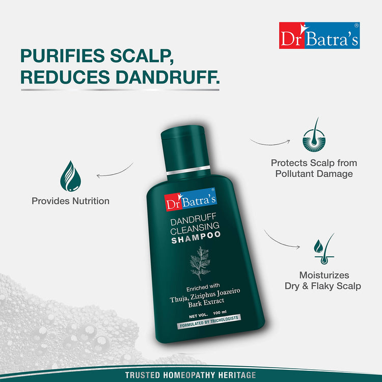 Dr Batra's Dandruff cleansing shampoo (100 ml)