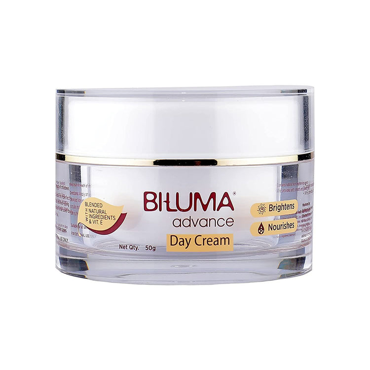 Bi-luma Advance Skin Brightening Day Cream For Even Skin Tone, Blended With Vitamin E & Natural Ingredients For Dark Spots, 50g