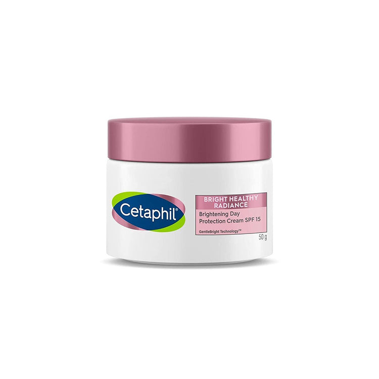 Cetaphil Brightening Day Protection Cream SPF 15-50 g| Day Cream for Dark Spots, Uneven Skin Tone| Niacinamide, Sea Daffodil| Fragrance-Free