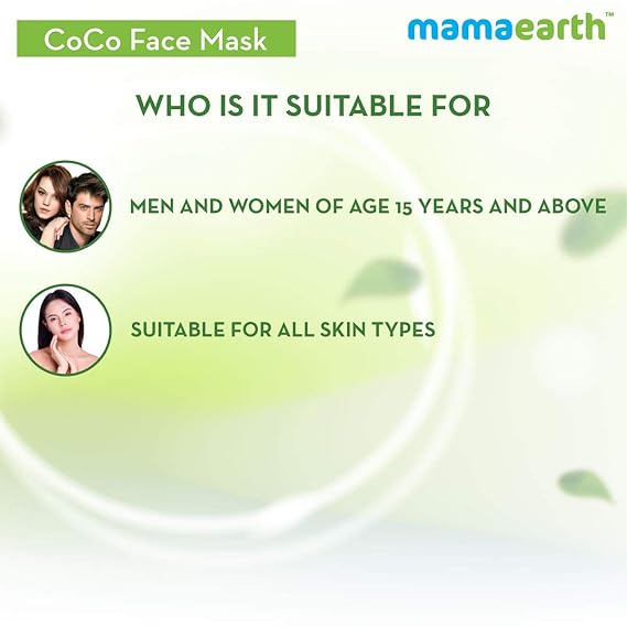 CoCo Face Mask with Coffee and Cocoa for Skin Awakening - 100g