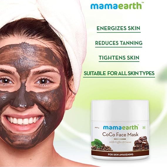 CoCo Face Mask with Coffee and Cocoa for Skin Awakening - 100g