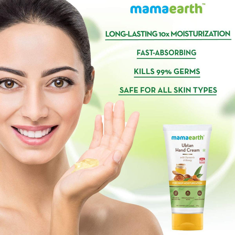 Mamaearth BT UBTAN HAND CREAMamaearth 50G